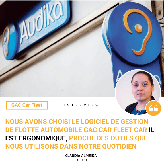 témoignage de Claudia Almeida, utilisatrice du logiciel de gestion de flotte auto GAC car Fleet